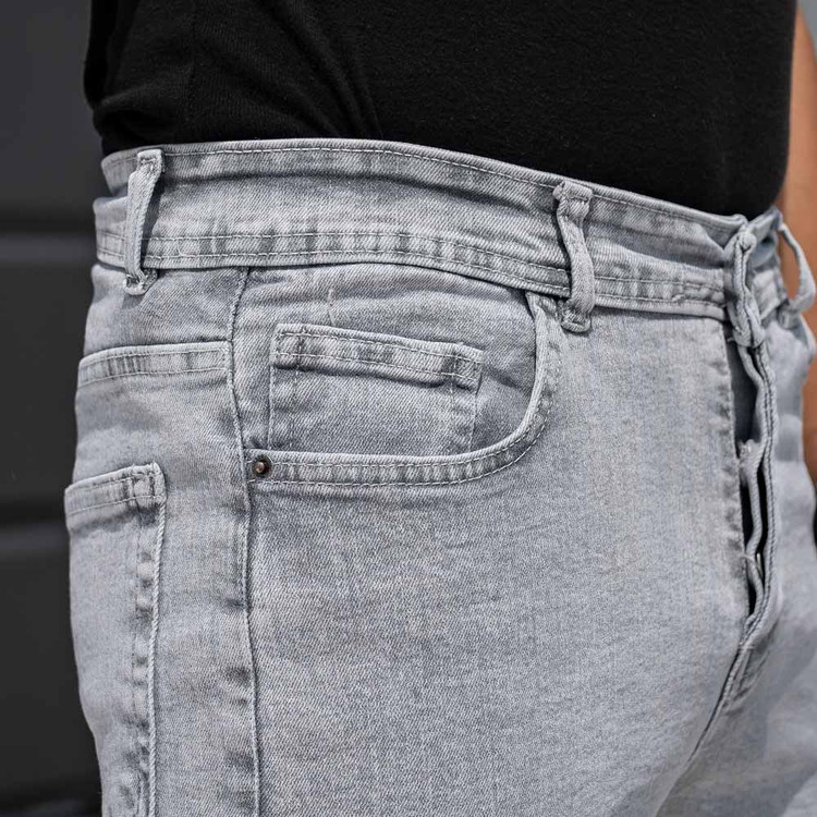 شلوار جین مردانه مدل راسته (رنگبندی کامل) - اورجینال (ترک) با تنخوری عالی، رنگ ثابت -دوخت شرکت L CON