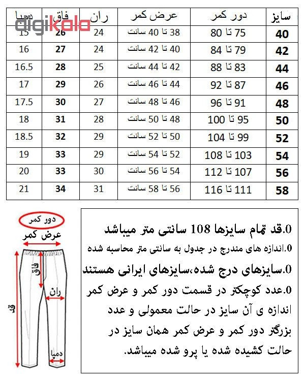 شلوار جین مردانه مدل راسته (رنگبندی کامل) - اورجینال (ترک) با تنخوری عالی، رنگ ثابت -دوخت شرکت L CON